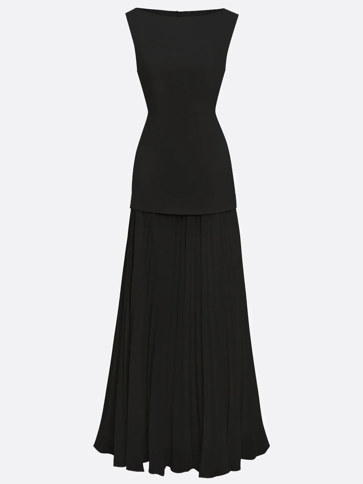 Molly | Pleated Long Dress