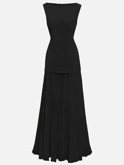 Molly | Pleated Long Dress