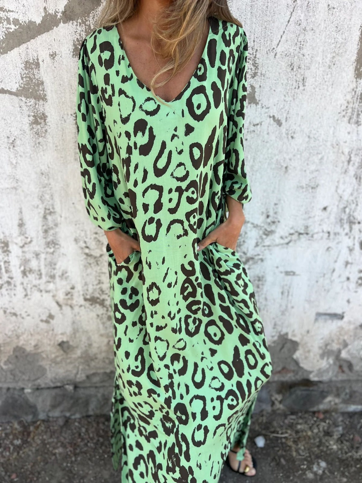 Fiona | Printed Long Dress