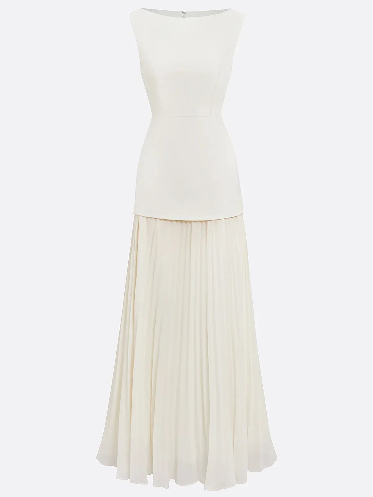 Molly | Pleated Long Dress