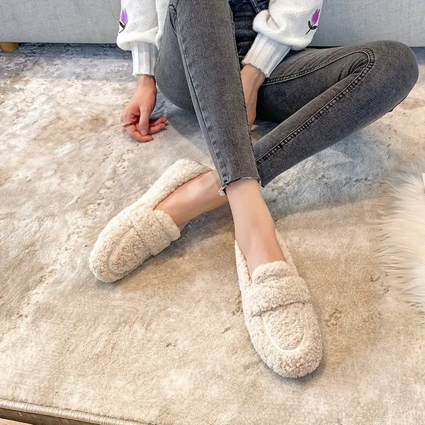 Solenne | Elegant Warm Slippers for Home