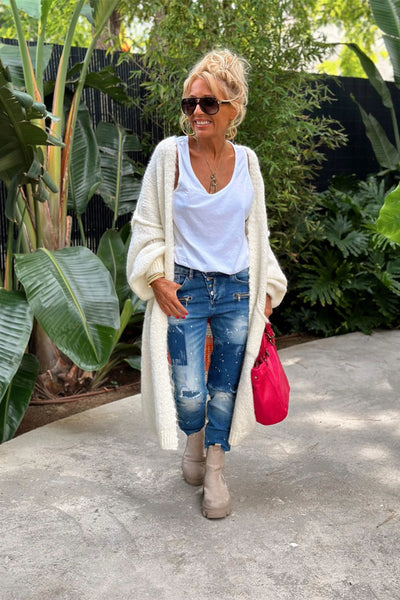 Giovanna | Oversized Long Cardigan