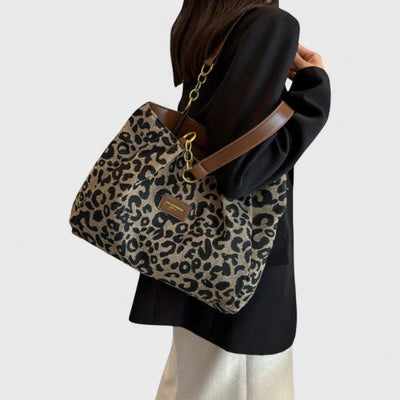 Valérie | Borsa leopardata chic