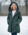 Elena | Padded Coat with Hood