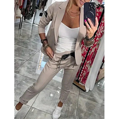 Elena | Blazer and Jogger Set