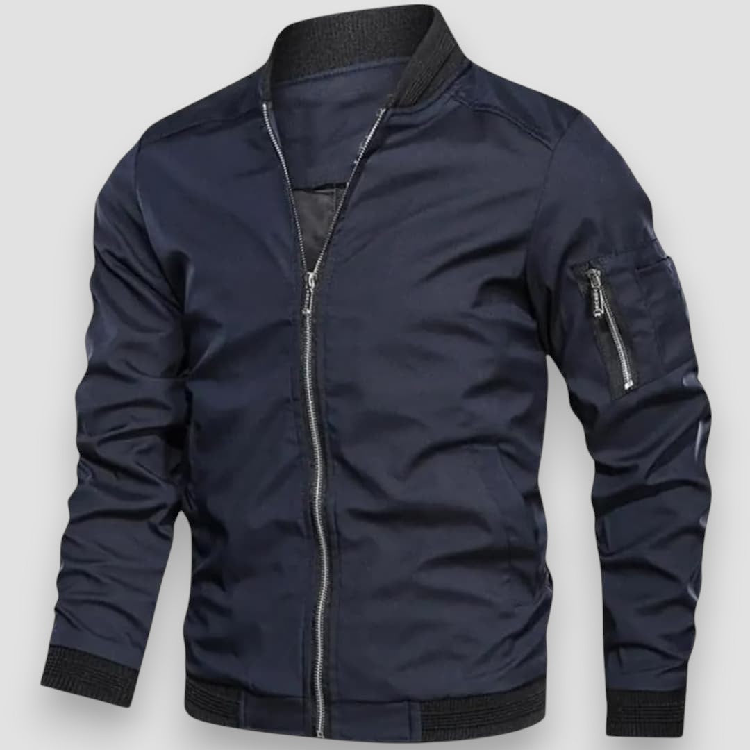 Elio | Elegant Bomber Jacket