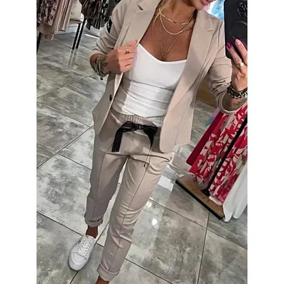 Elena | Blazer and Jogger Set