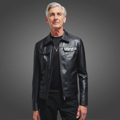 Fabian | Leather Effect Jacket