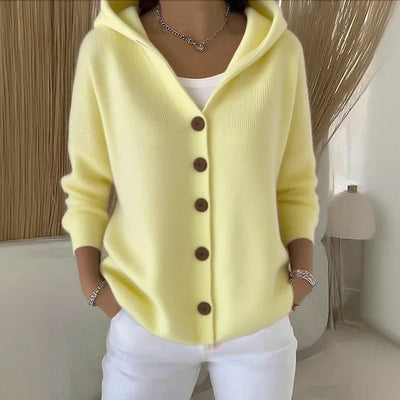 Fleur | Soft Hooded Cardigan