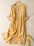 Taylor | Women Embroidered Ethnic Midi Dress
