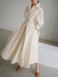 Zara  | Women’s Belted Shirt Maxi Dress