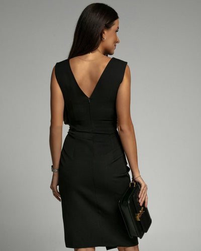 Maria | Fitted dress with V-neck