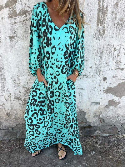 Fiona | Printed Long Dress