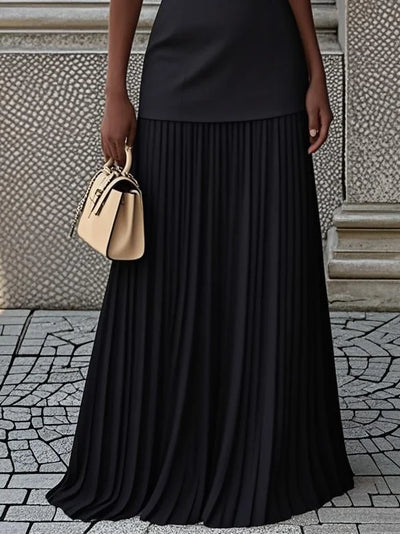 Molly | Pleated Long Dress