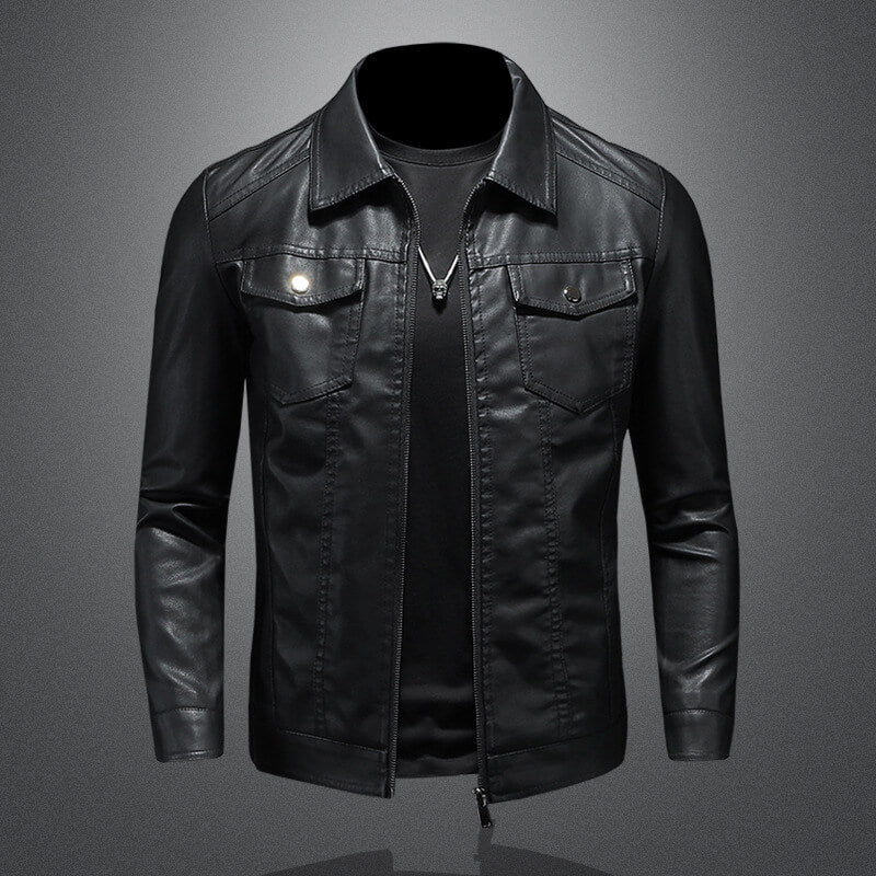 Fabian | Leather Effect Jacket