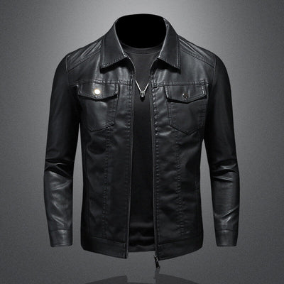 Fabian | Leather Effect Jacket