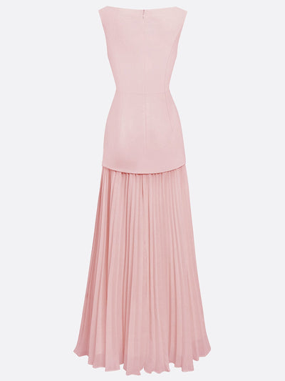 Molly | Pleated Long Dress