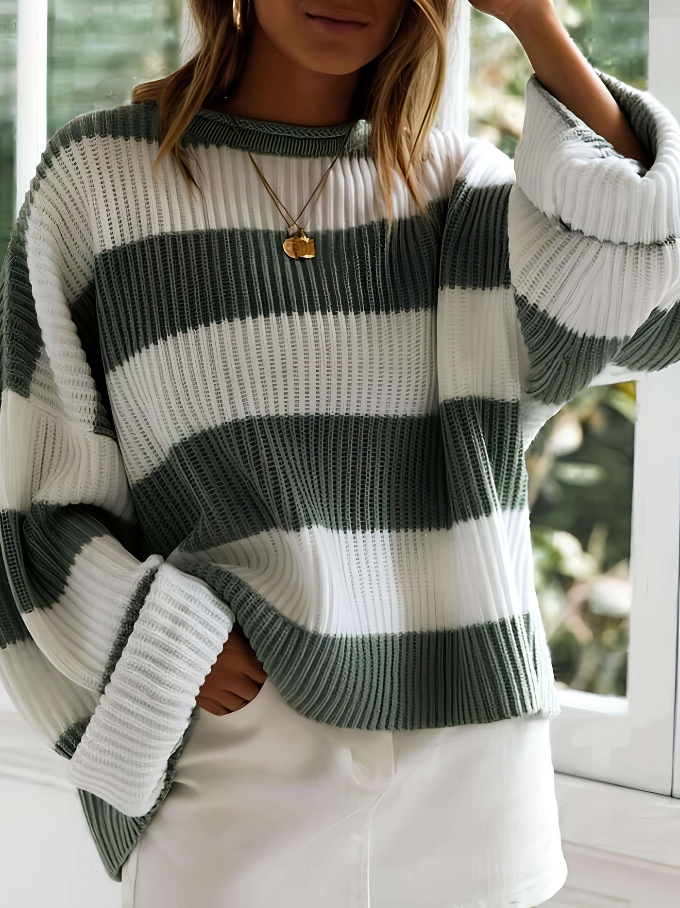 Dafne | Striped Jumper