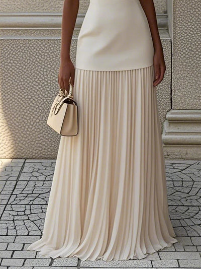 Molly | Pleated Long Dress