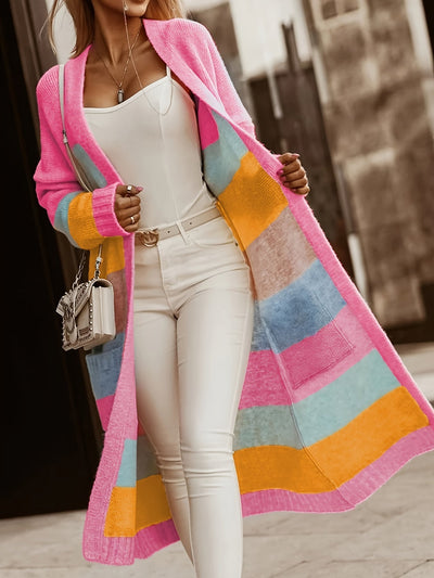 Noemi | Pastel Striped Cardigan