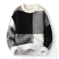Pete | Men Spring Colorblock Crewneck Sweater