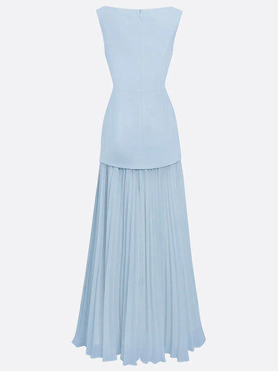 Molly | Pleated Long Dress
