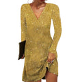 Eleanor | Women’s Elegant V-Neck Wrap Dress