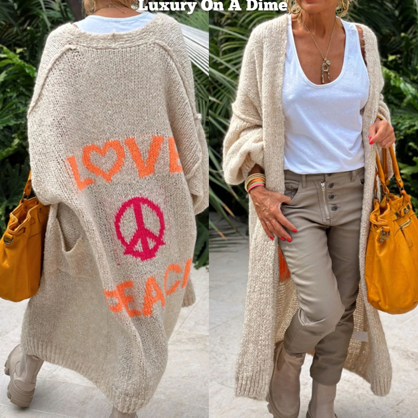 Giovanna | Oversized Long Cardigan