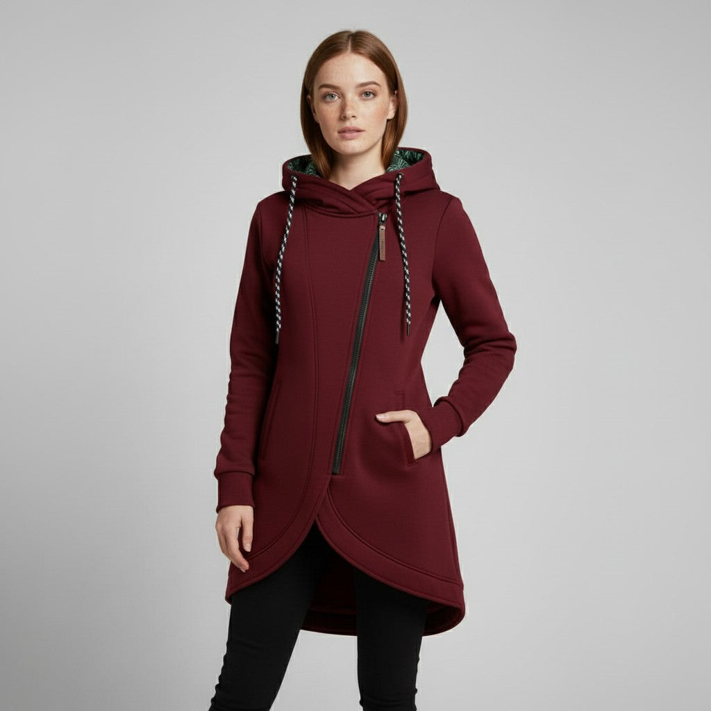 Clíodhna | Elegant winter jacket with hood