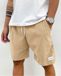 Finn | Men's Striped Shorts with Drawstring