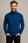 Reuben | Men Spring Turtleneck Pullover Sweater