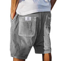 Noah | Comfortable Corduroy Men's Shorts with Patch