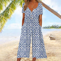 Ava | Breezy Summer Jumpsuit with Short Sleeves and Pockets