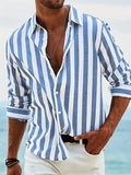 Joel | Men’s Summer Striped Relaxed Shirt