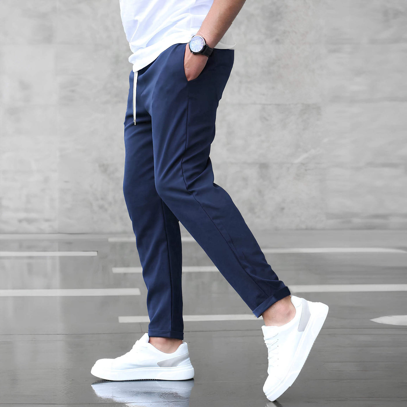 Lorenzo | Elegant Stretch Trousers