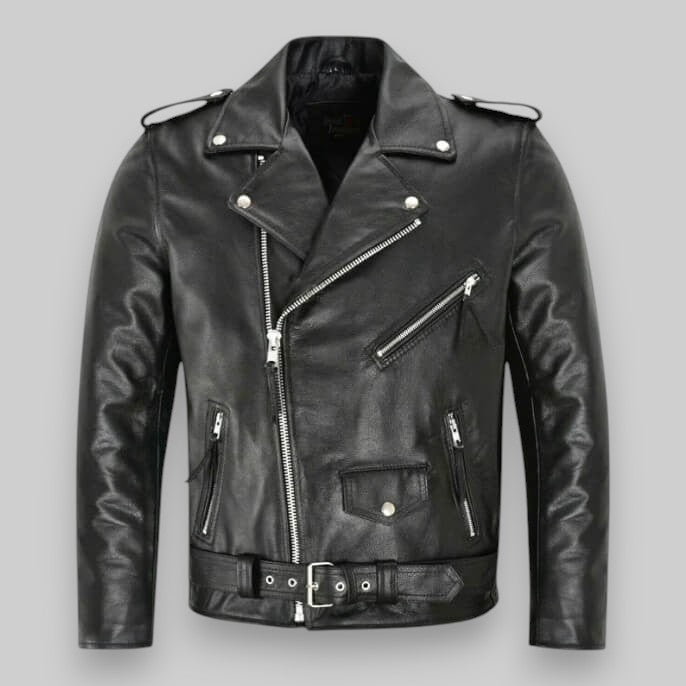 Massimo | Biker Jacket in Faux Leather