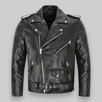 Massimo | Biker Jacket in Faux Leather