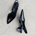 Eloise | Women’s Elegant Spring Block Heel Pumps