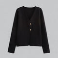Grace | Women Spring Minimal Button Cardigan