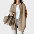 Beatrice | Oversized Camel Cardigan