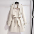 Ariana | Women’s Classic Lapel Belted Trench Coat