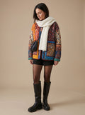 Charlotte | Women's Quilted Winter Jacket Colorful Multicolored Transition Jacket