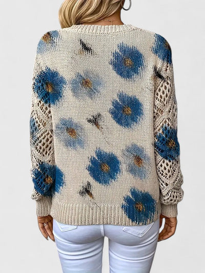 Nia | Elegant Floral Jumper