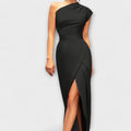 Axa - Asymmetric Evening Dress with Elegant and Refined Design