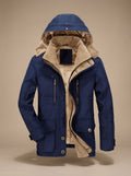 Moritz | Men's Insulated Winter Coat with Detachable Hood and Pockets