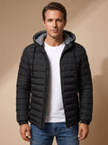 Matthias | Men's Lightweight Quilted Hooded Jacket with Thermal Insulation