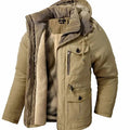 Matthias | Men's Winter Jacket Water- and Windproof Fleece Lining Hood