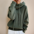 Imogen | Green Hooded Jumper