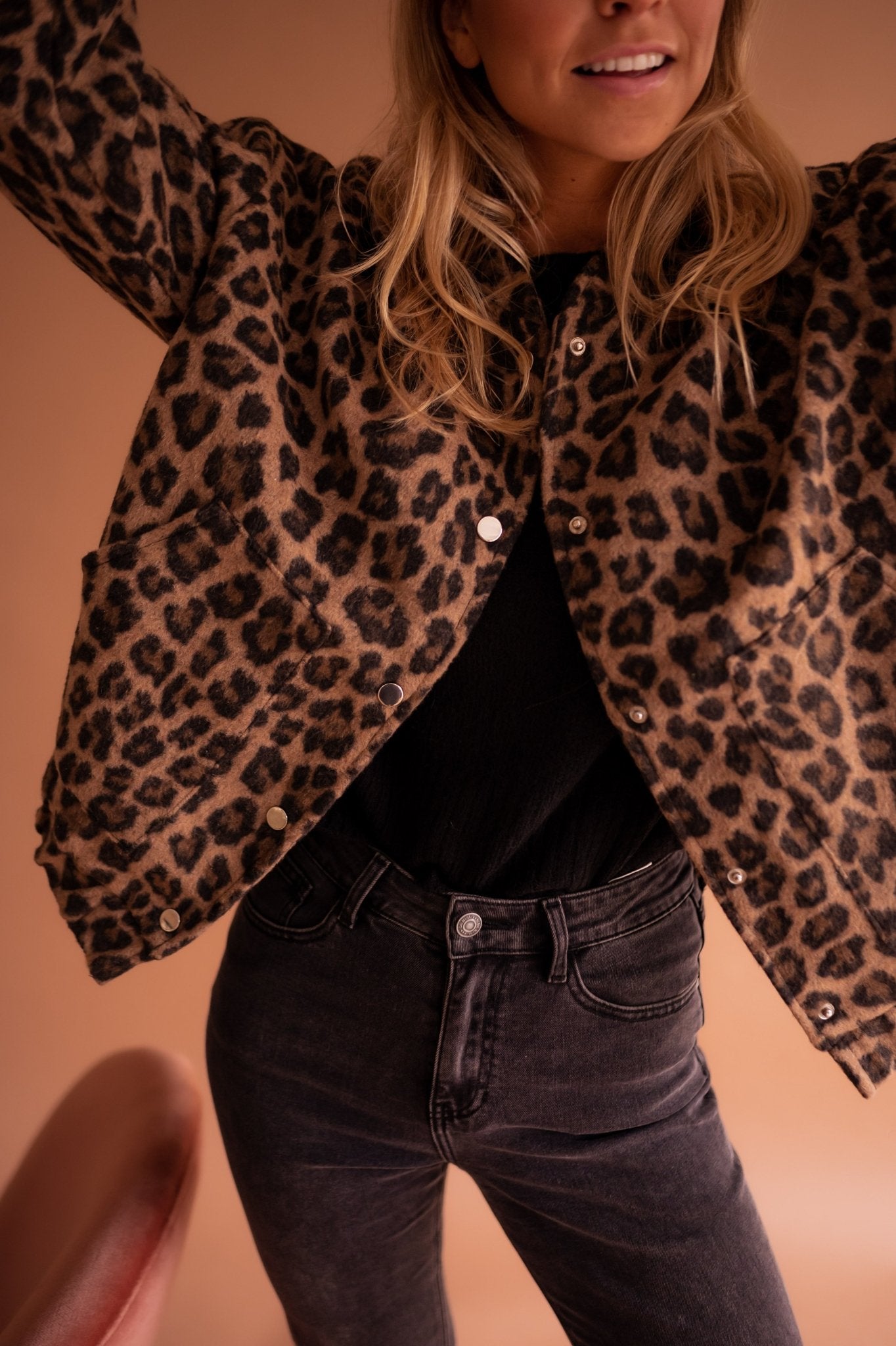 Luna | Leopard Print Jacket