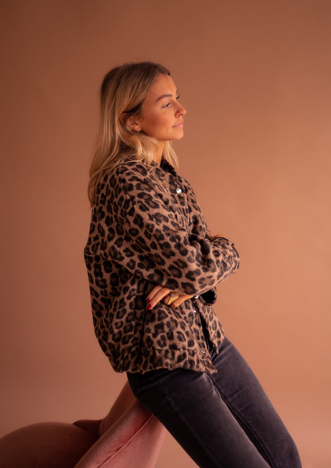 Luna | Leopard Print Jacket